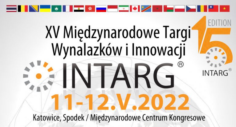 XV Międzynarodowe Targi Wynalazków i Innowacji INTARG® 2022