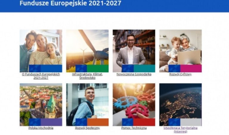 Uruchomiono strony internetowe programów unijnych z nowej perspektywy finansowej UE na lata 2021-2027